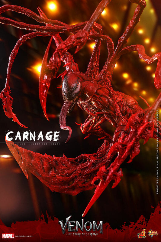 Pedido Figura Carnage - Venom: Let There Be Carnage marca Hot Toys MMS619 escala 1/6
