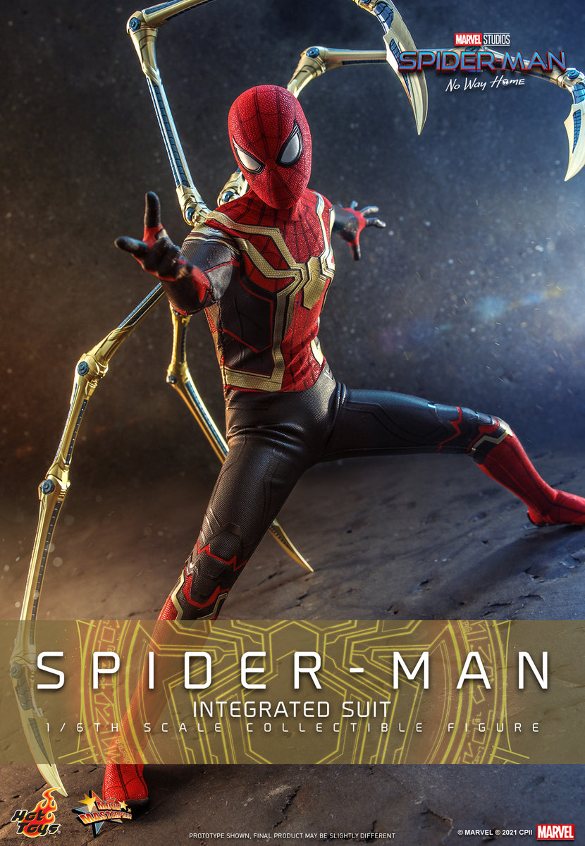 Pedido Figura Spider-Man (Integrated Suit) - Spider-Man: No Way Home marca Hot Toys MMS623 escala 1/6