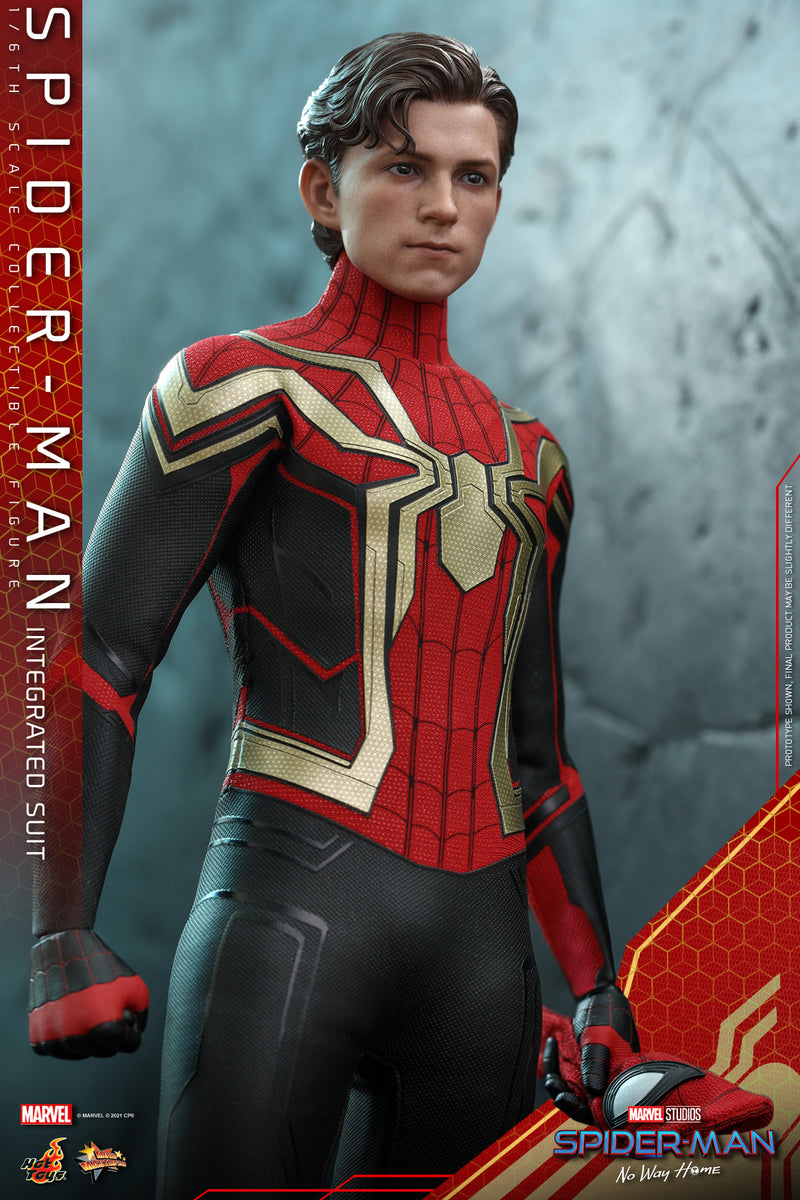 Pedido Figura Spider-Man (Integrated Suit) - Spider-Man: No Way Home marca Hot Toys MMS623 escala 1/6
