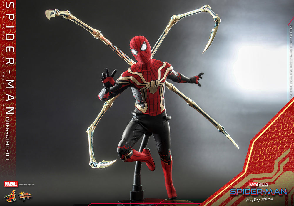 Pedido Figura Spider-Man (Integrated Suit) - Spider-Man: No Way Home marca Hot Toys MMS623 escala 1/6