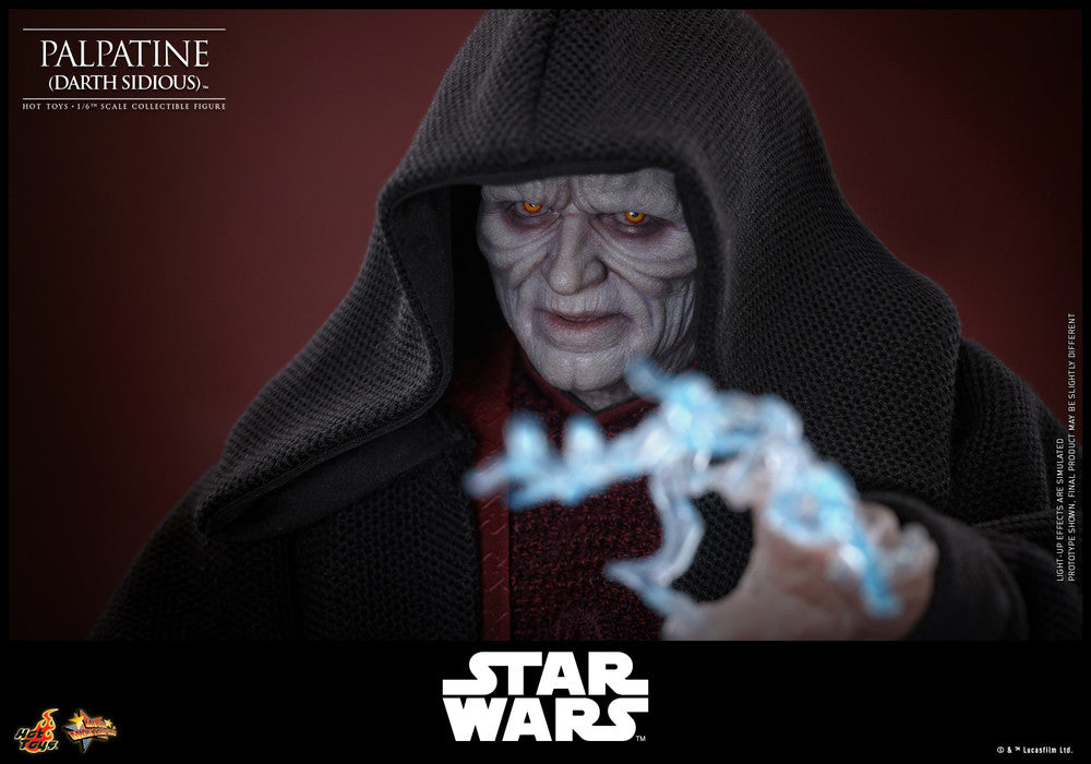 Preventa Figura Palpatine (Darth Sidious) - Star Wars: Episode III Revenge of the Sith marca Hot Toys MMS805 escala 1/6