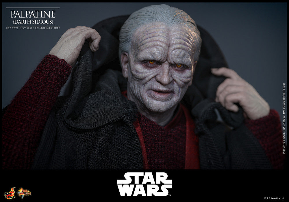 Preventa Figura Palpatine (Darth Sidious) - Star Wars: Episode III Revenge of the Sith marca Hot Toys MMS805 escala 1/6
