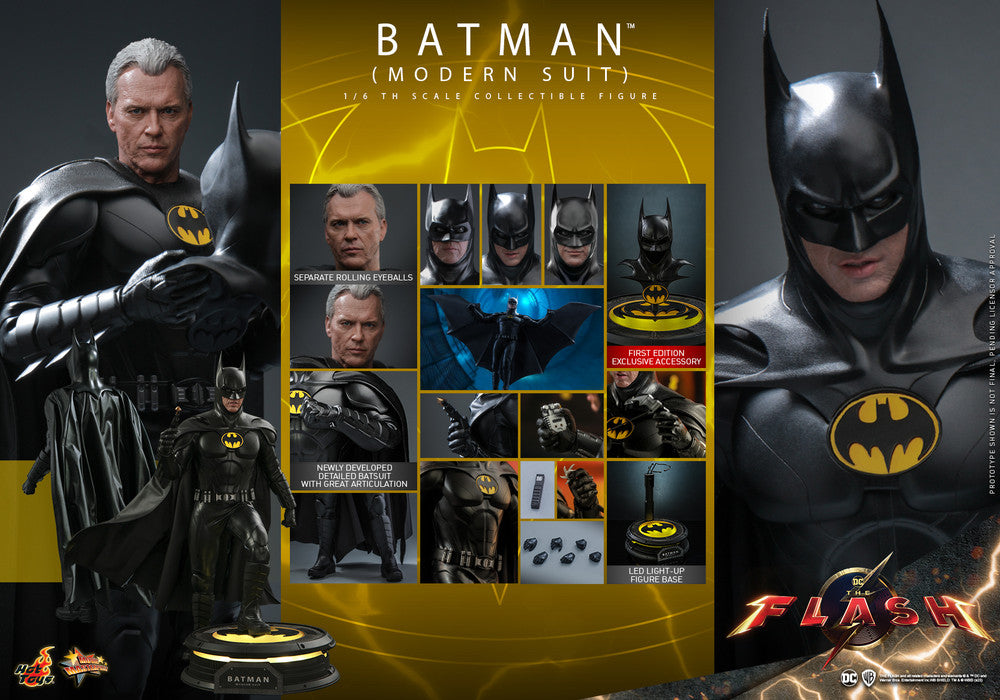 Pedido Figura BATMAN (Modern Suit) - The Flash marca Hot Toys MMS712 escala 1/6