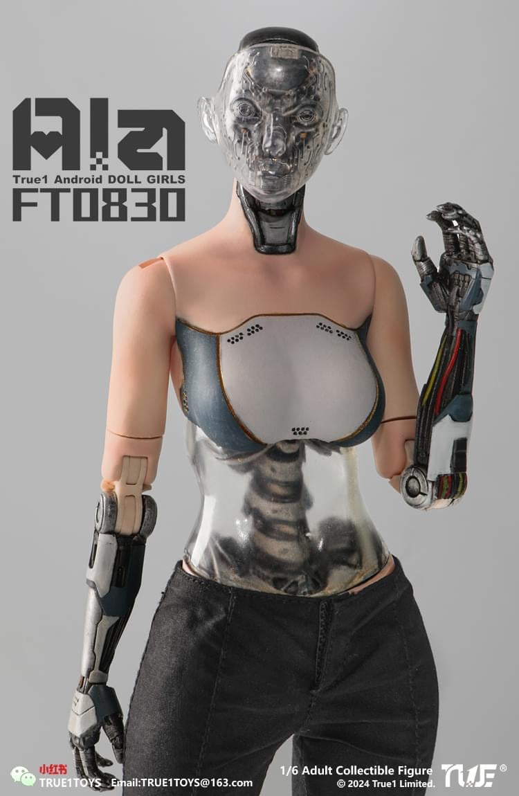 Pedido Figura Android Ala marca True1Toys FT0830 escala 1/6