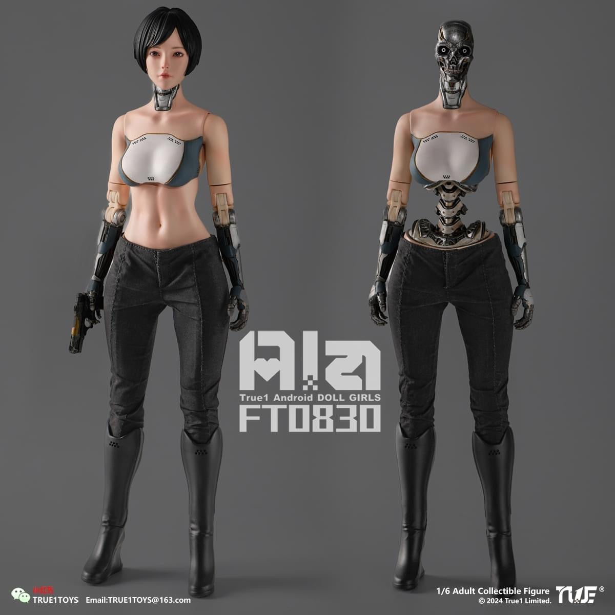 Pedido Figura Android Ala marca True1Toys FT0830 escala 1/6