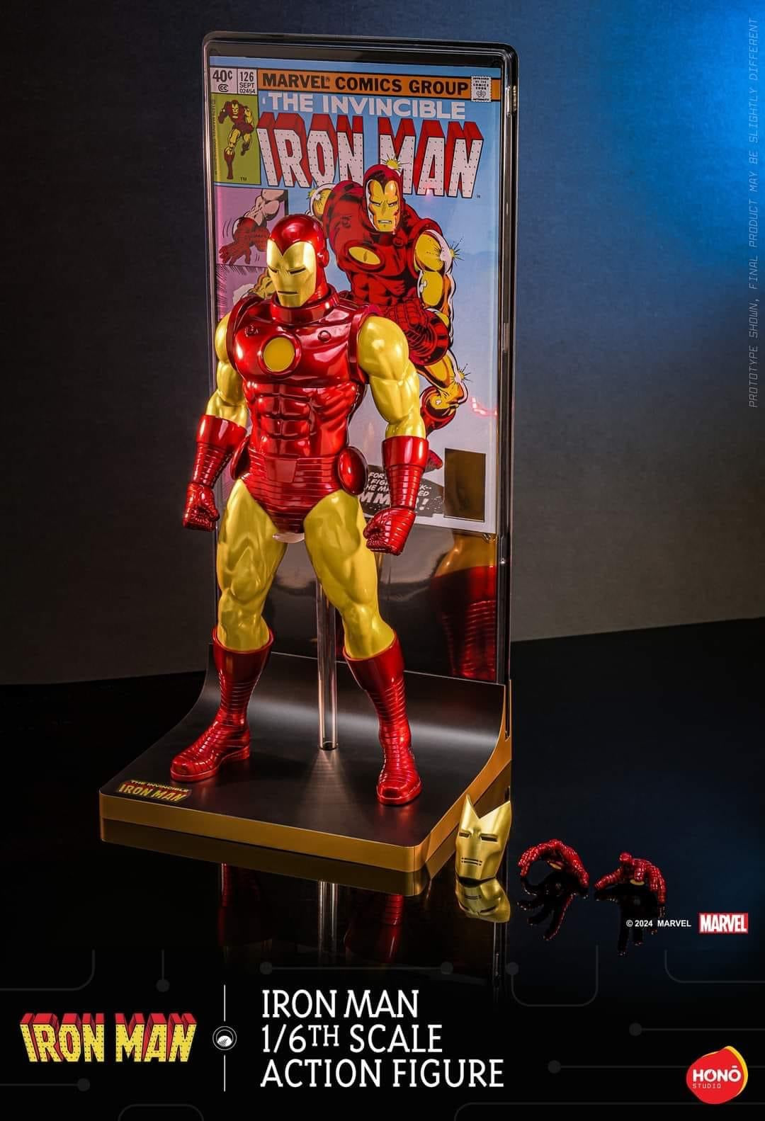 Pedido Figura Iron Man marca Hot Toys x Hono Studio HS05 escala 1/6
