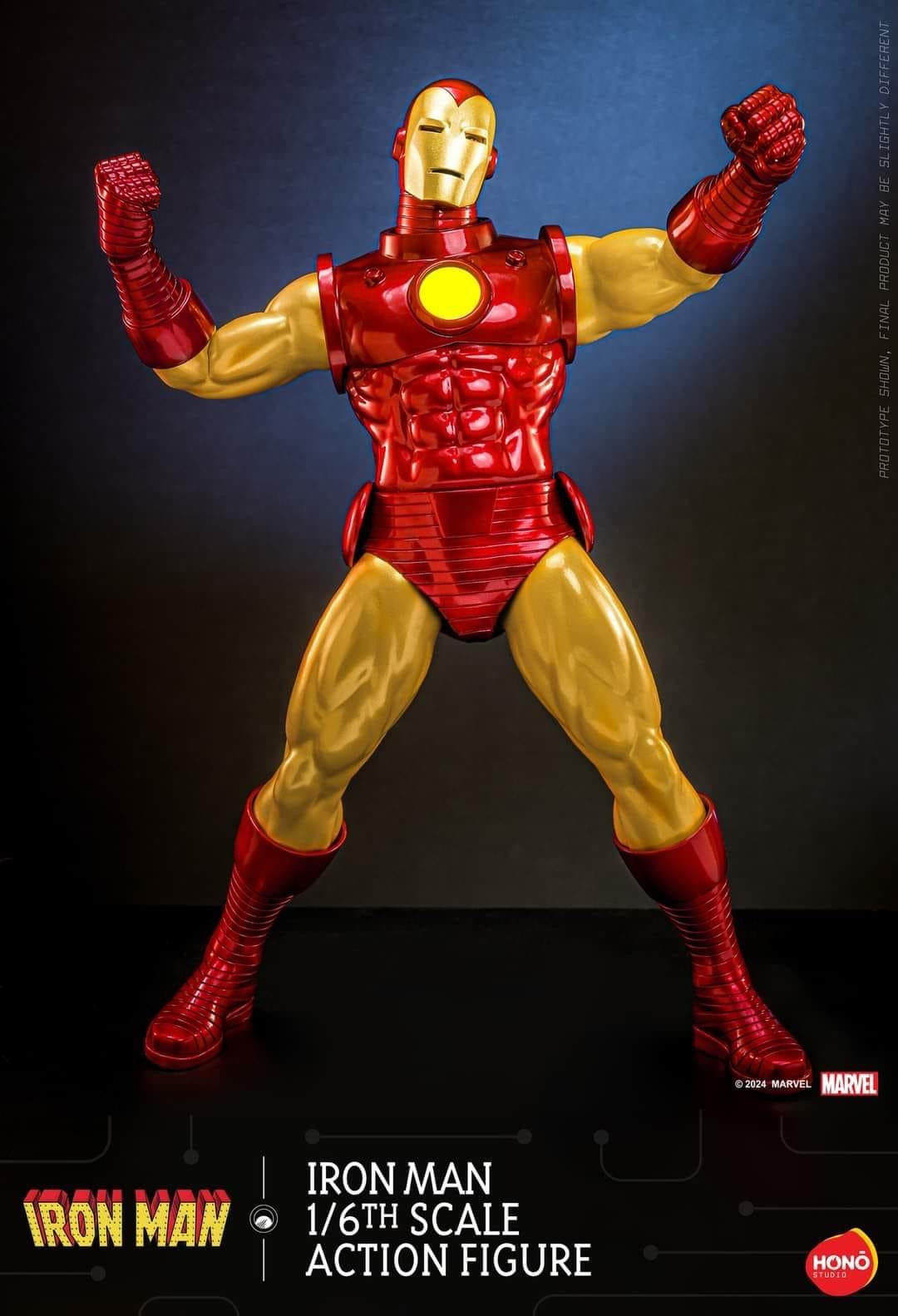 Pedido Figura Iron Man marca Hot Toys x Hono Studio HS05 escala 1/6
