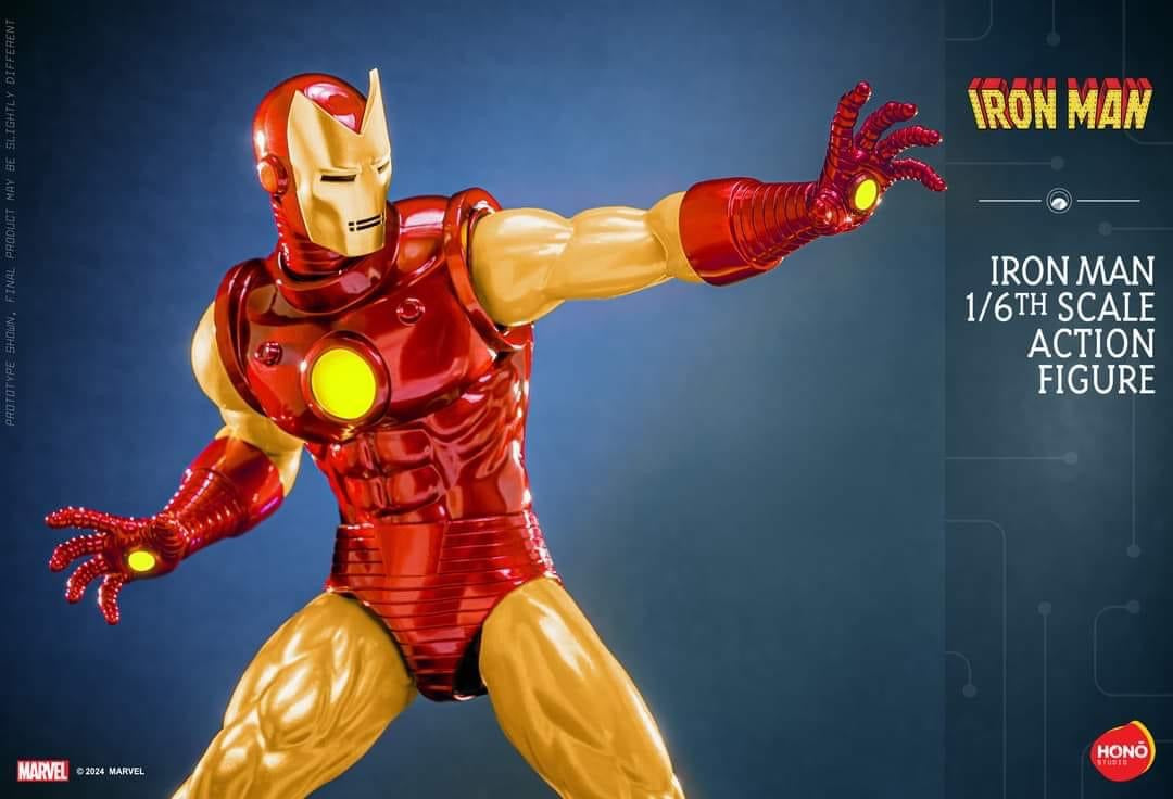 Pedido Figura Iron Man marca Hot Toys x Hono Studio HS05 escala 1/6