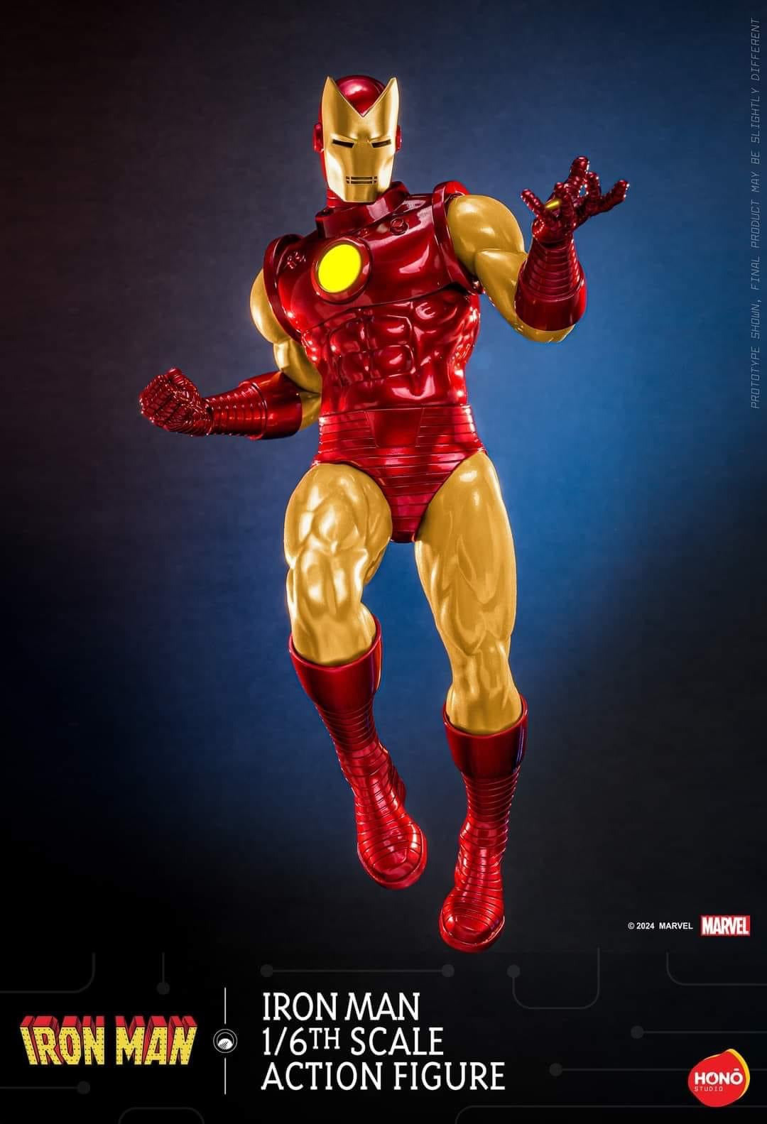 Pedido Figura Iron Man marca Hot Toys x Hono Studio HS05 escala 1/6