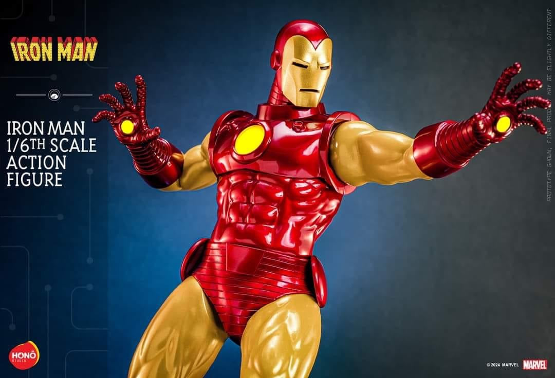 Pedido Figura Iron Man marca Hot Toys x Hono Studio HS05 escala 1/6