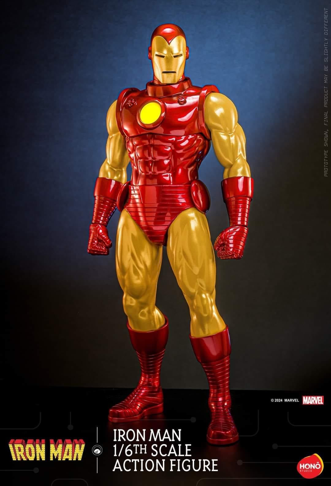 Pedido Figura Iron Man marca Hot Toys x Hono Studio HS05 escala 1/6