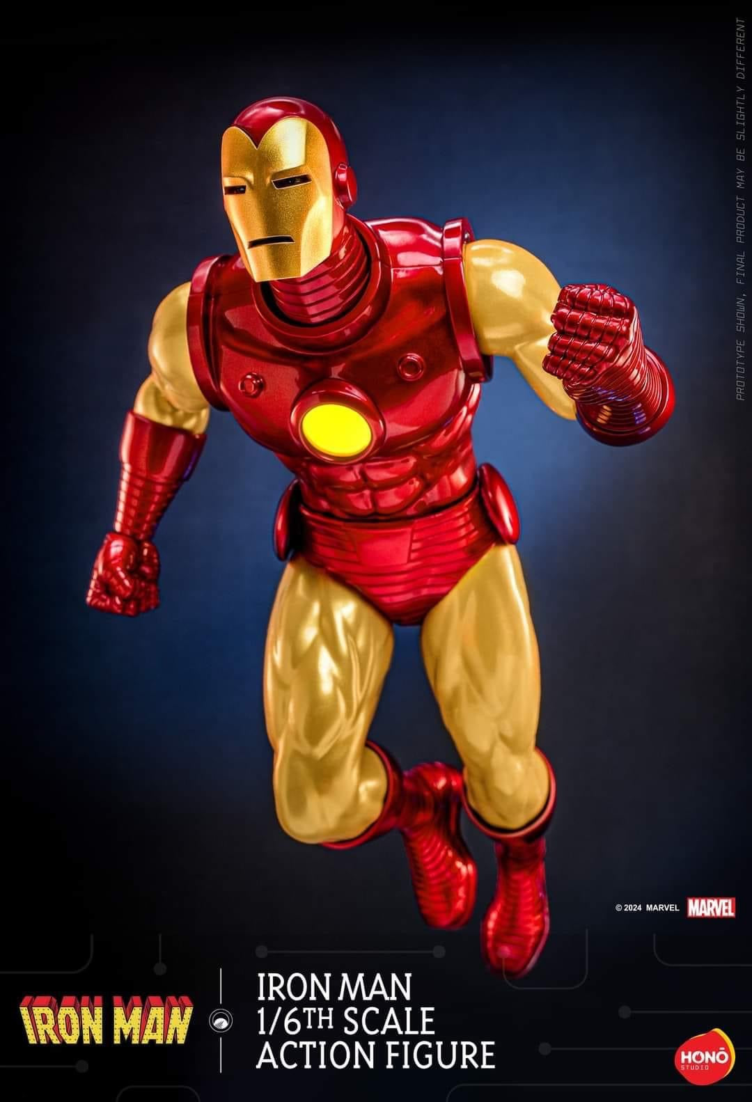 Pedido Figura Iron Man marca Hot Toys x Hono Studio HS05 escala 1/6