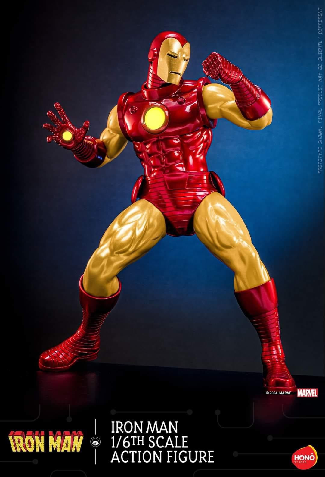 Pedido Figura Iron Man marca Hot Toys x Hono Studio HS05 escala 1/6