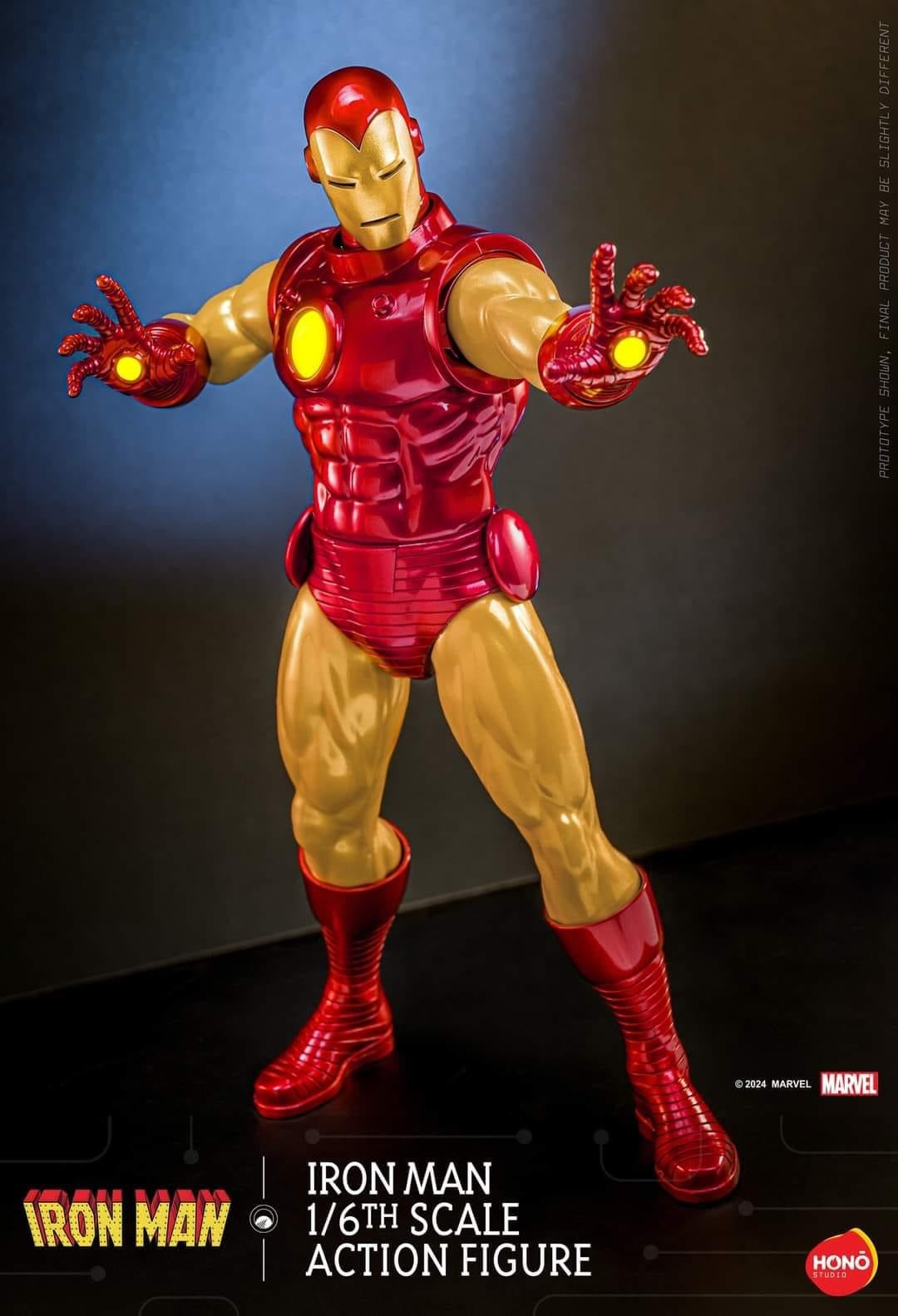 Pedido Figura Iron Man marca Hot Toys x Hono Studio HS05 escala 1/6