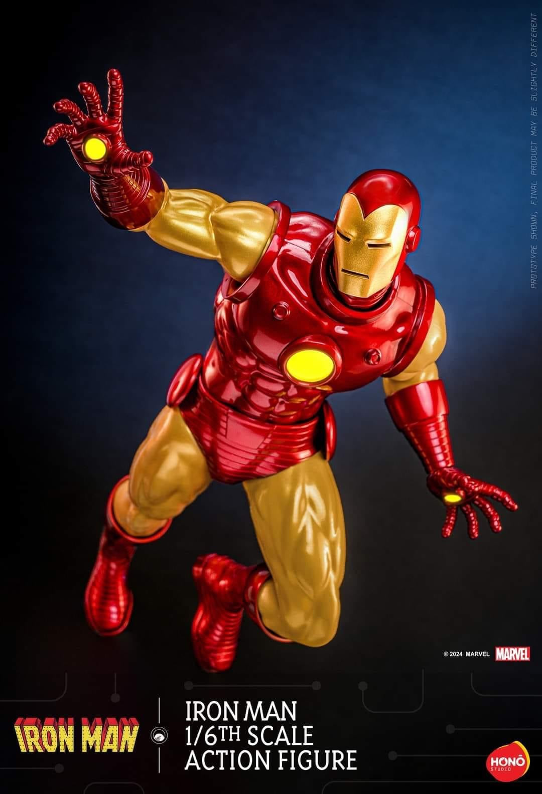 Pedido Figura Iron Man marca Hot Toys x Hono Studio HS05 escala 1/6
