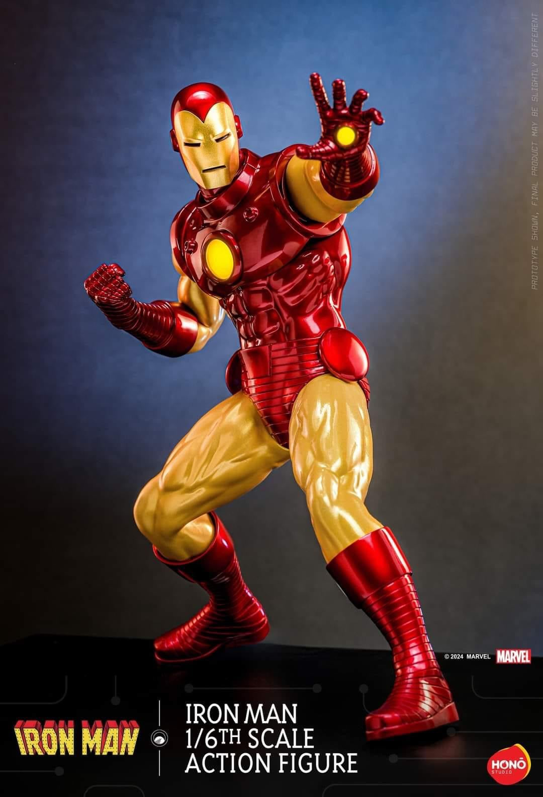 Pedido Figura Iron Man marca Hot Toys x Hono Studio HS05 escala 1/6