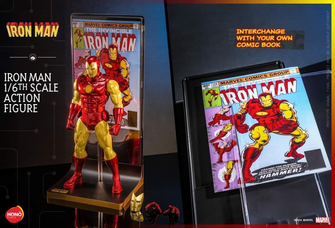 Pedido Figura Iron Man marca Hot Toys x Hono Studio HS05 escala 1/6