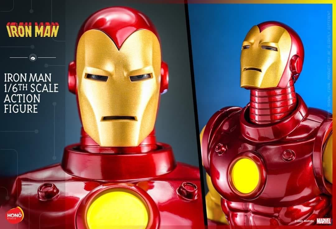 Pedido Figura Iron Man marca Hot Toys x Hono Studio HS05 escala 1/6
