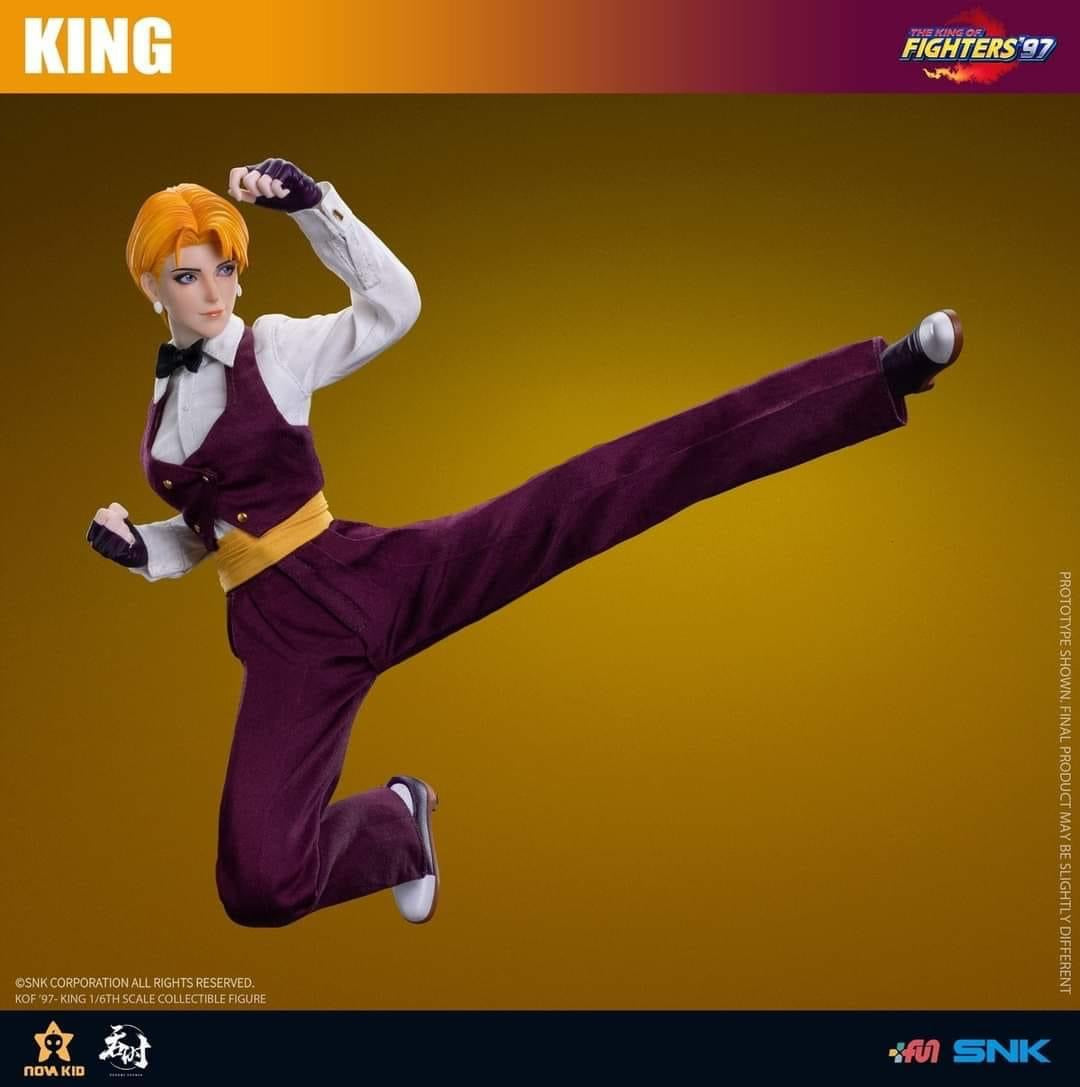 Pedido Figura KING - SNK The King of Fighters 97 marca Tunshi Studio TS-XZZ-006 escala 1/6