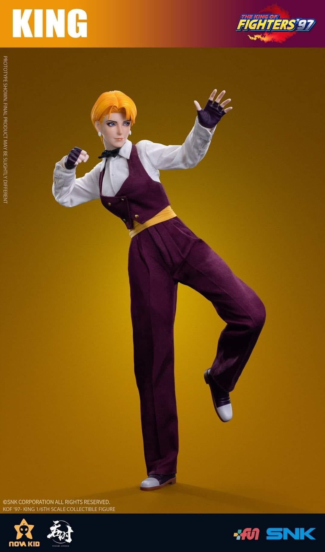 Pedido Figura KING - SNK The King of Fighters 97 marca Tunshi Studio TS-XZZ-006 escala 1/6