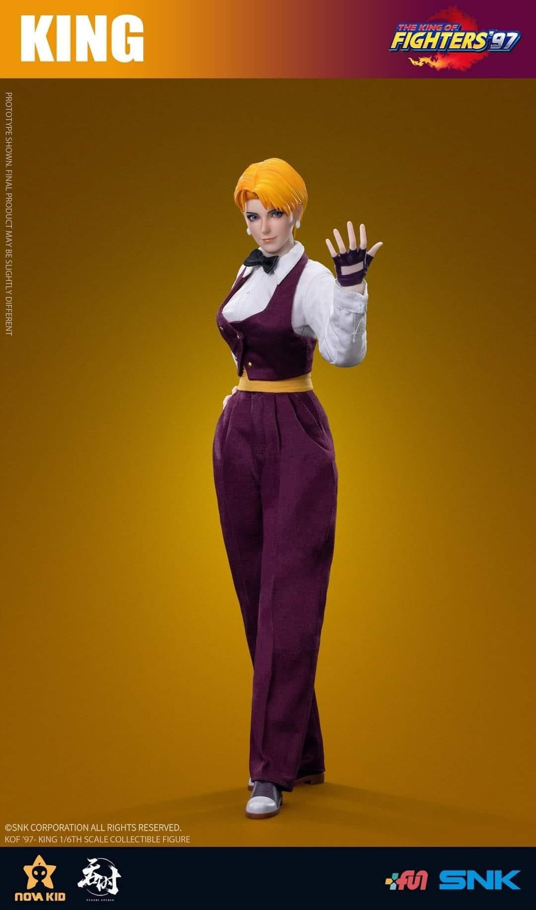 Pedido Figura KING - SNK The King of Fighters 97 marca Tunshi Studio TS-XZZ-006 escala 1/6