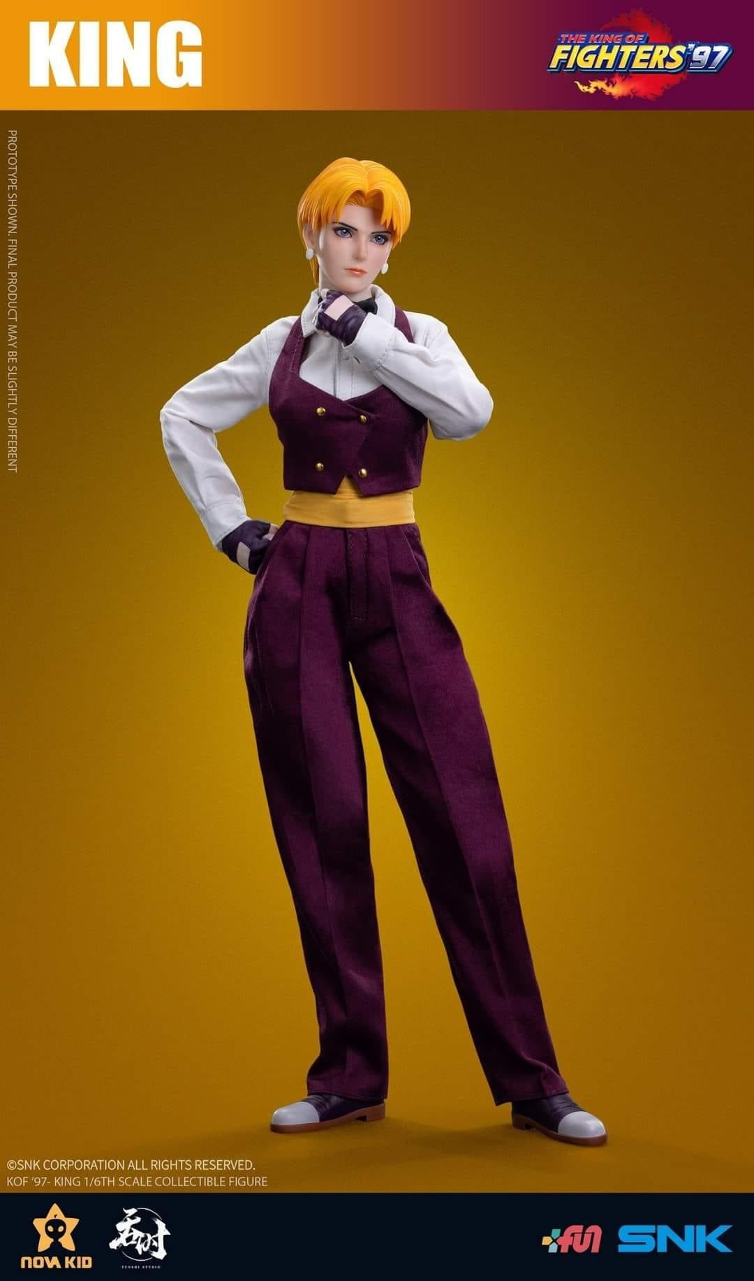 Pedido Figura KING - SNK The King of Fighters 97 marca Tunshi Studio TS-XZZ-006 escala 1/6