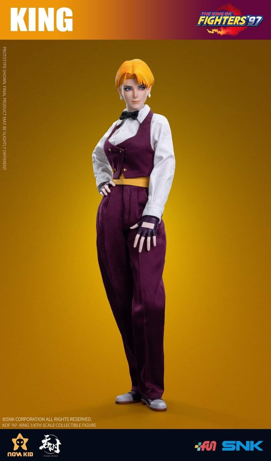 Pedido Figura KING - SNK The King of Fighters 97 marca Tunshi Studio TS-XZZ-006 escala 1/6
