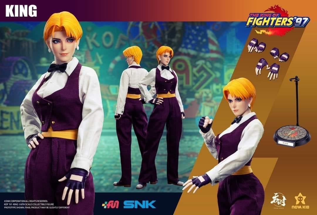 Pedido Figura KING - SNK The King of Fighters 97 marca Tunshi Studio TS-XZZ-006 escala 1/6
