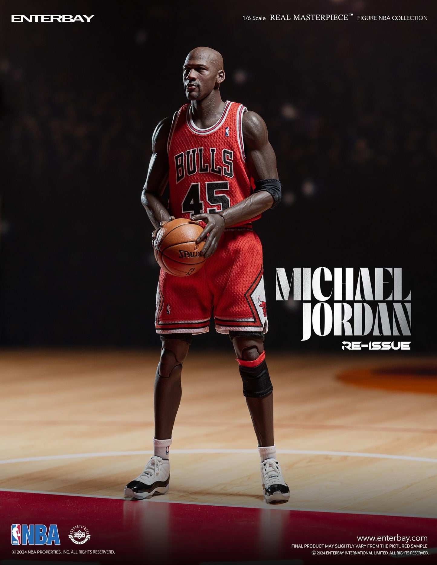 Pedido Figura MICHAEL JORDAN - I'm Back #45 marca EnterBay RM-1053 escala 1/6 (relanzamiento)