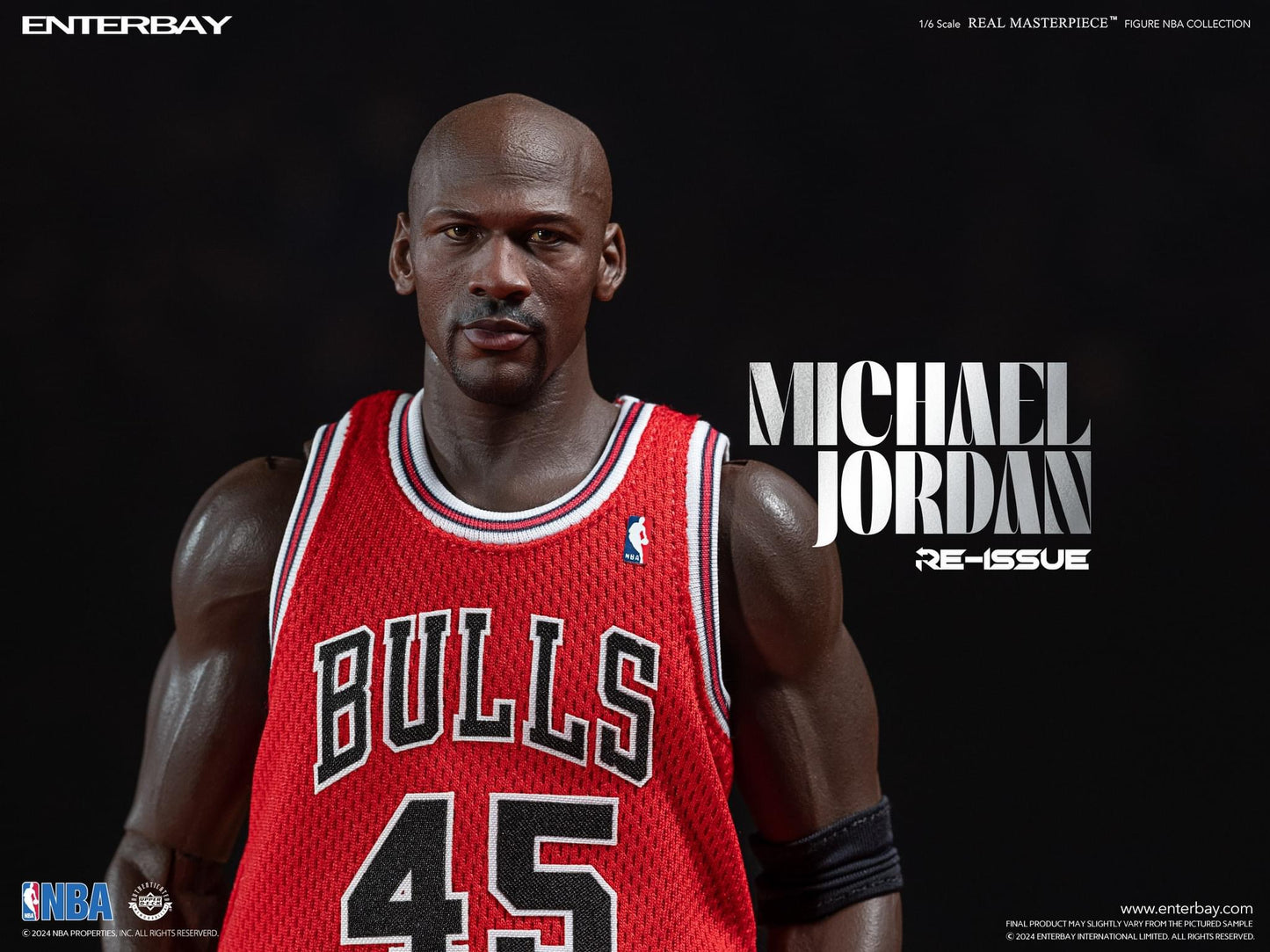 Pedido Figura MICHAEL JORDAN - I'm Back #45 marca EnterBay RM-1053 escala 1/6 (relanzamiento)