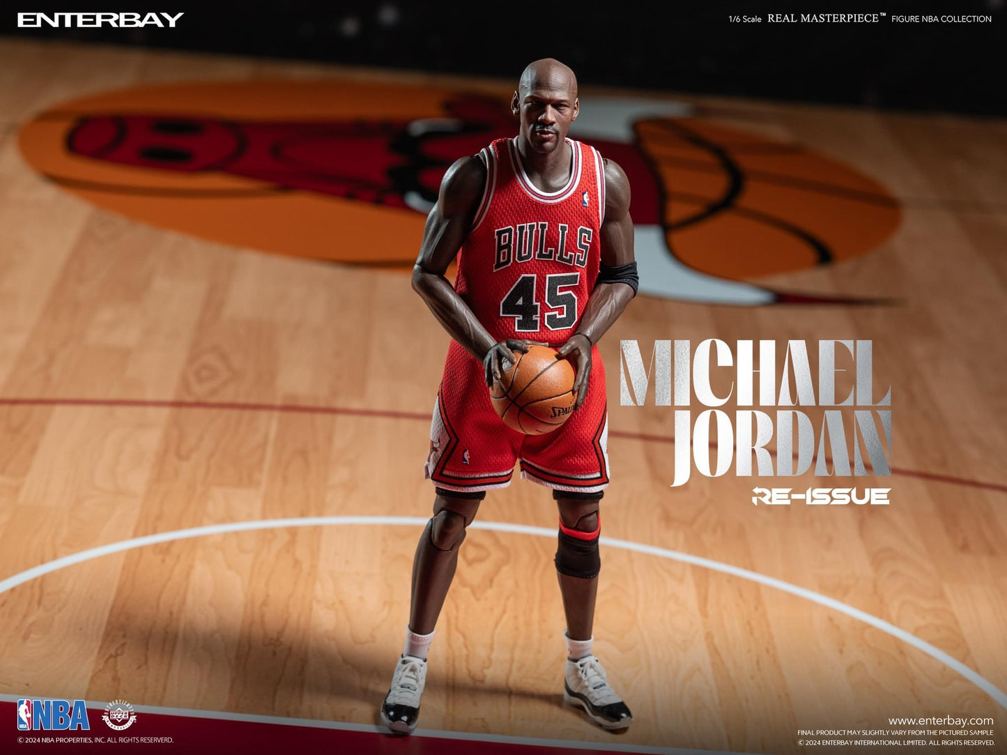 Pedido Figura MICHAEL JORDAN - I'm Back #45 marca EnterBay RM-1053 escala 1/6 (relanzamiento)