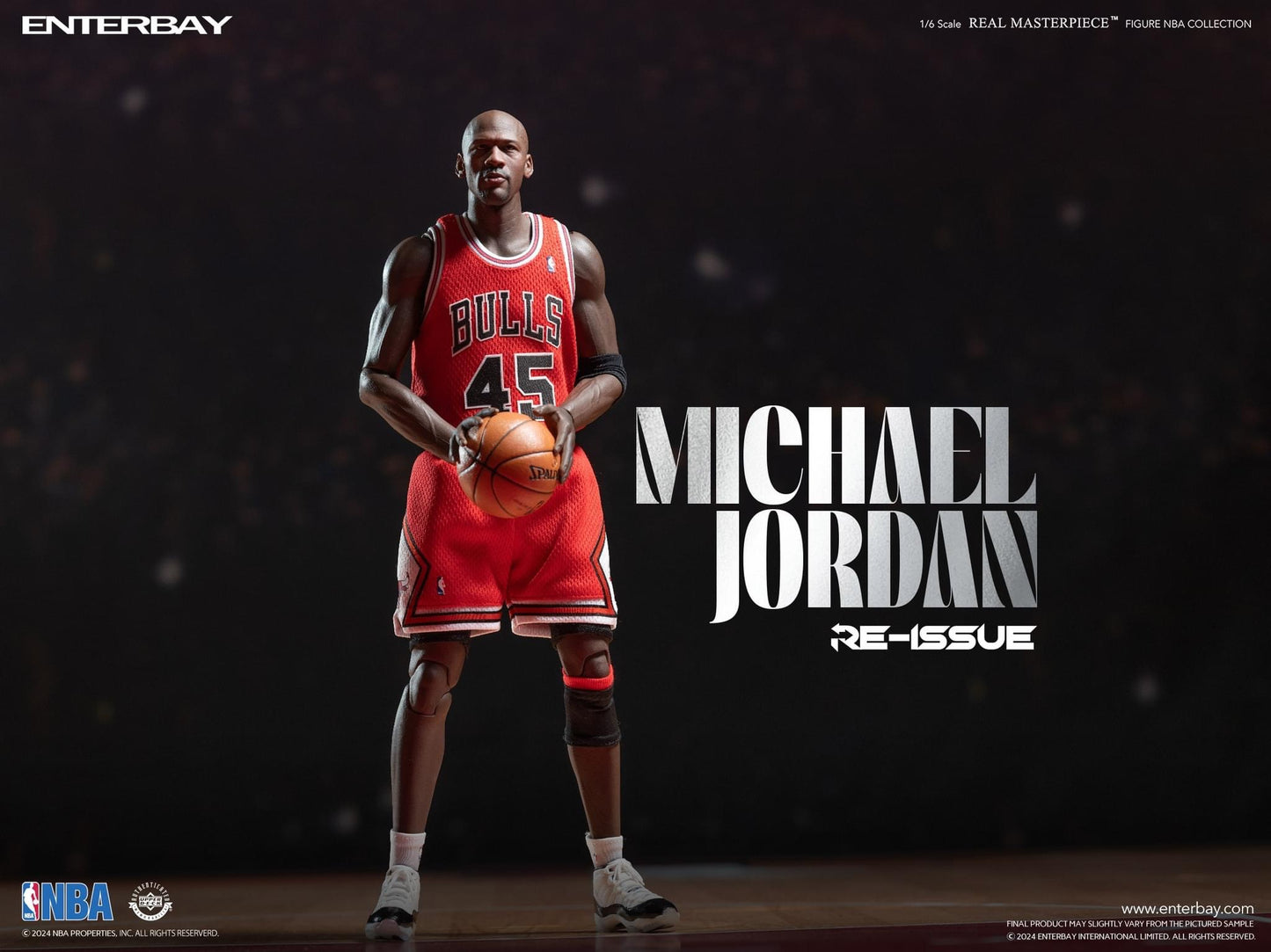 Pedido Figura MICHAEL JORDAN - I'm Back #45 marca EnterBay RM-1053 escala 1/6 (relanzamiento)