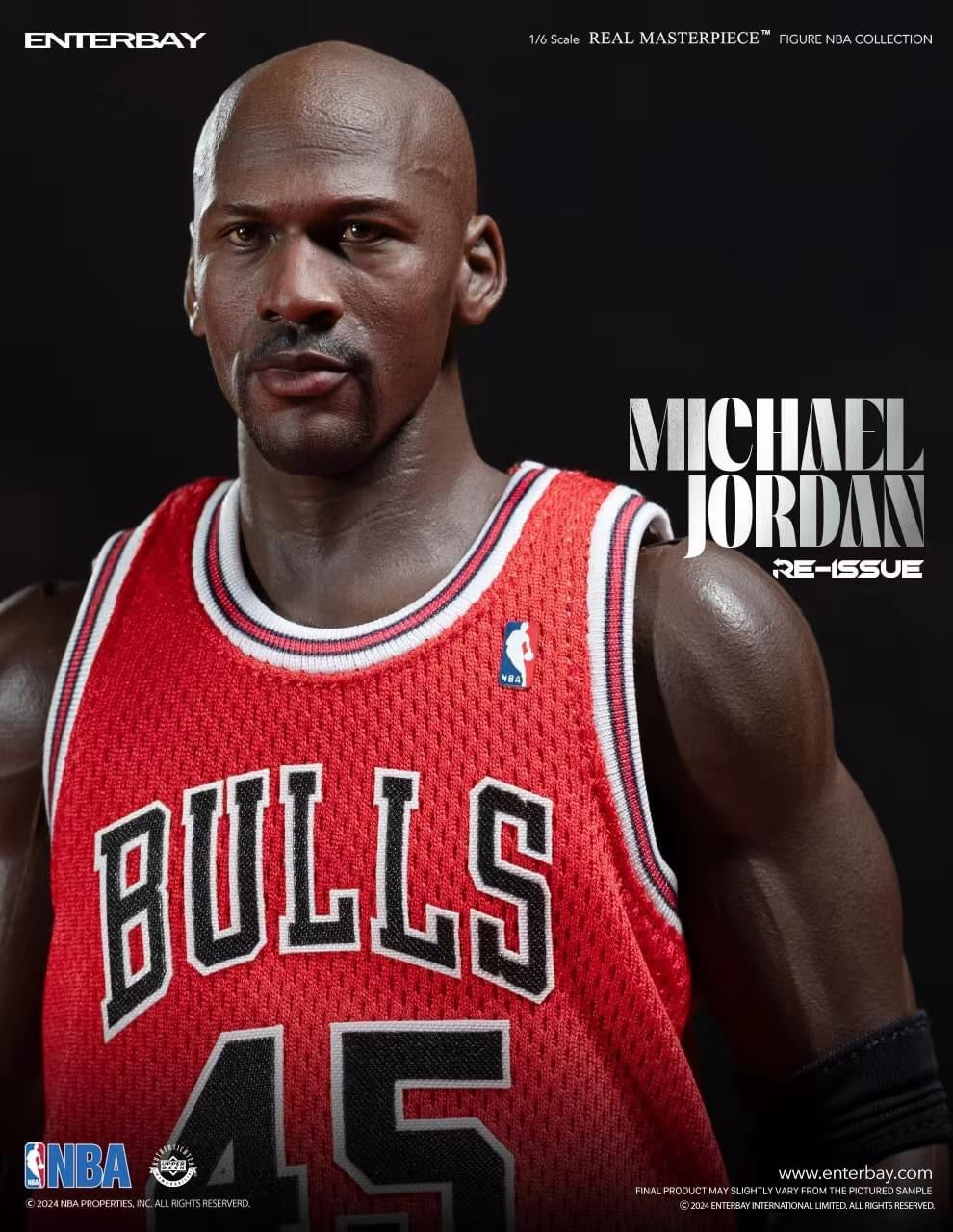 Pedido Figura MICHAEL JORDAN - I'm Back #45 marca EnterBay RM-1053 escala 1/6 (relanzamiento)