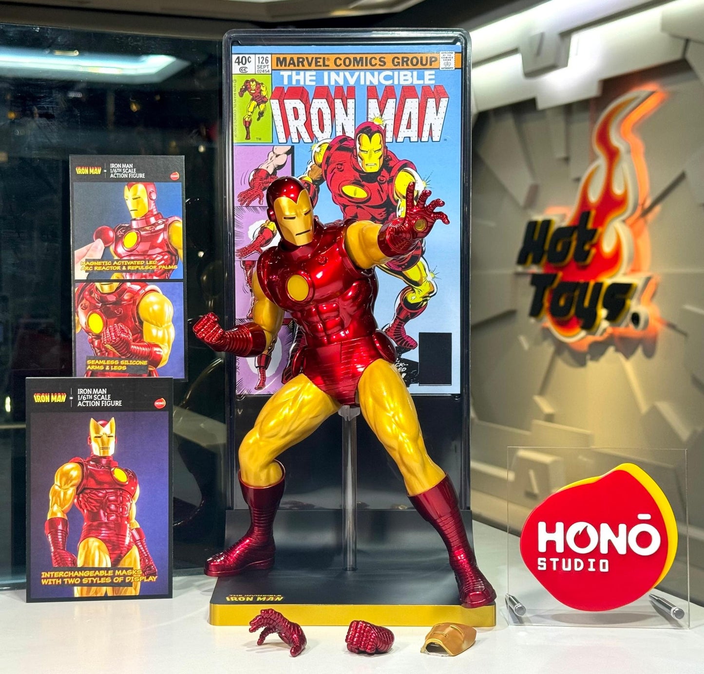 Pedido Figura Iron Man marca Hot Toys x Hono Studio HS05 escala 1/6