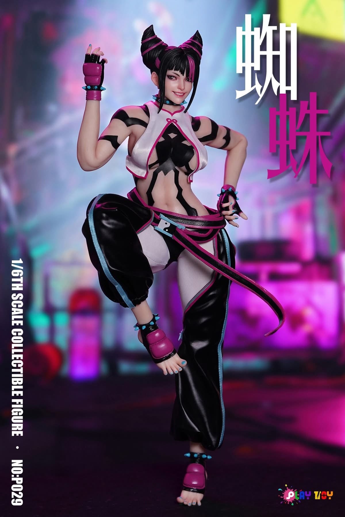 Preventa Figura Spidy Agent Girl Cosplay marca Play Toy P029 escala 1/6