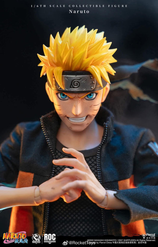 Preventa Figura Naruto Uzumaki (Battle Damaged Version) - Naruto Shippuden marca Rocket Toys ROC-012 escala 1/6