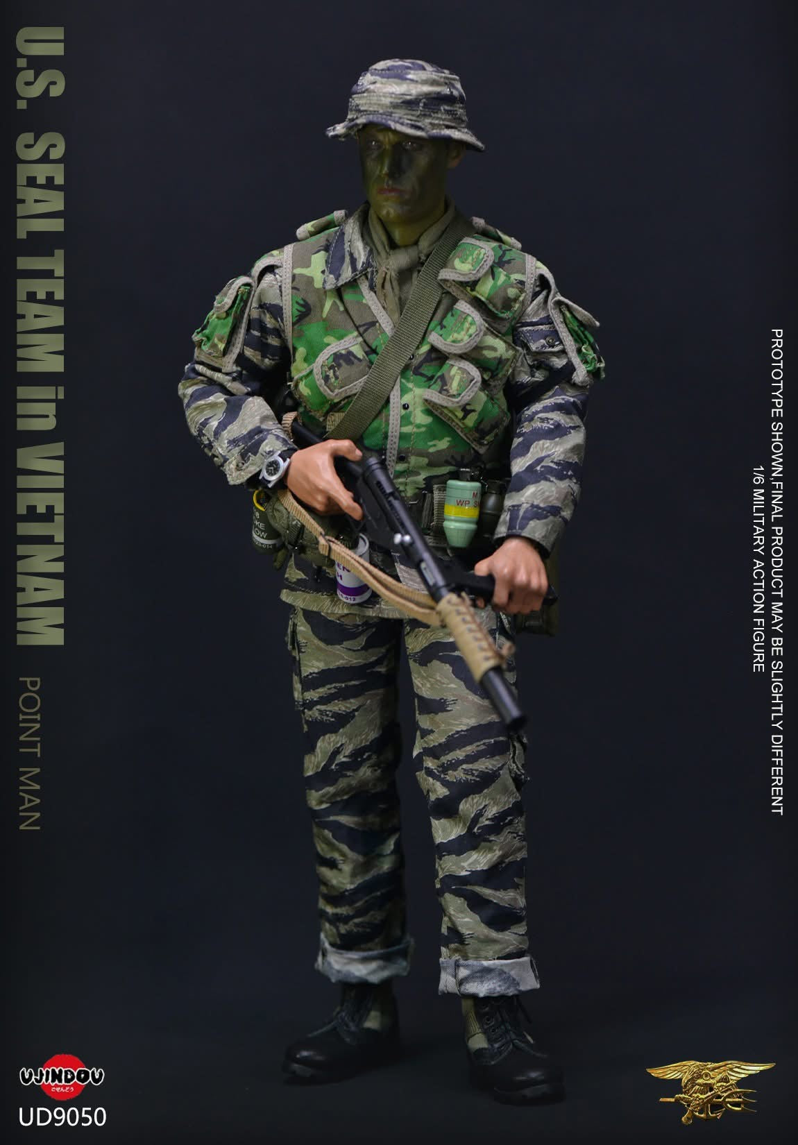 Preventa Figura POINT MAN - U.S. Seal Team in Vietnam marca Ujindou UD9050 escala 1/6