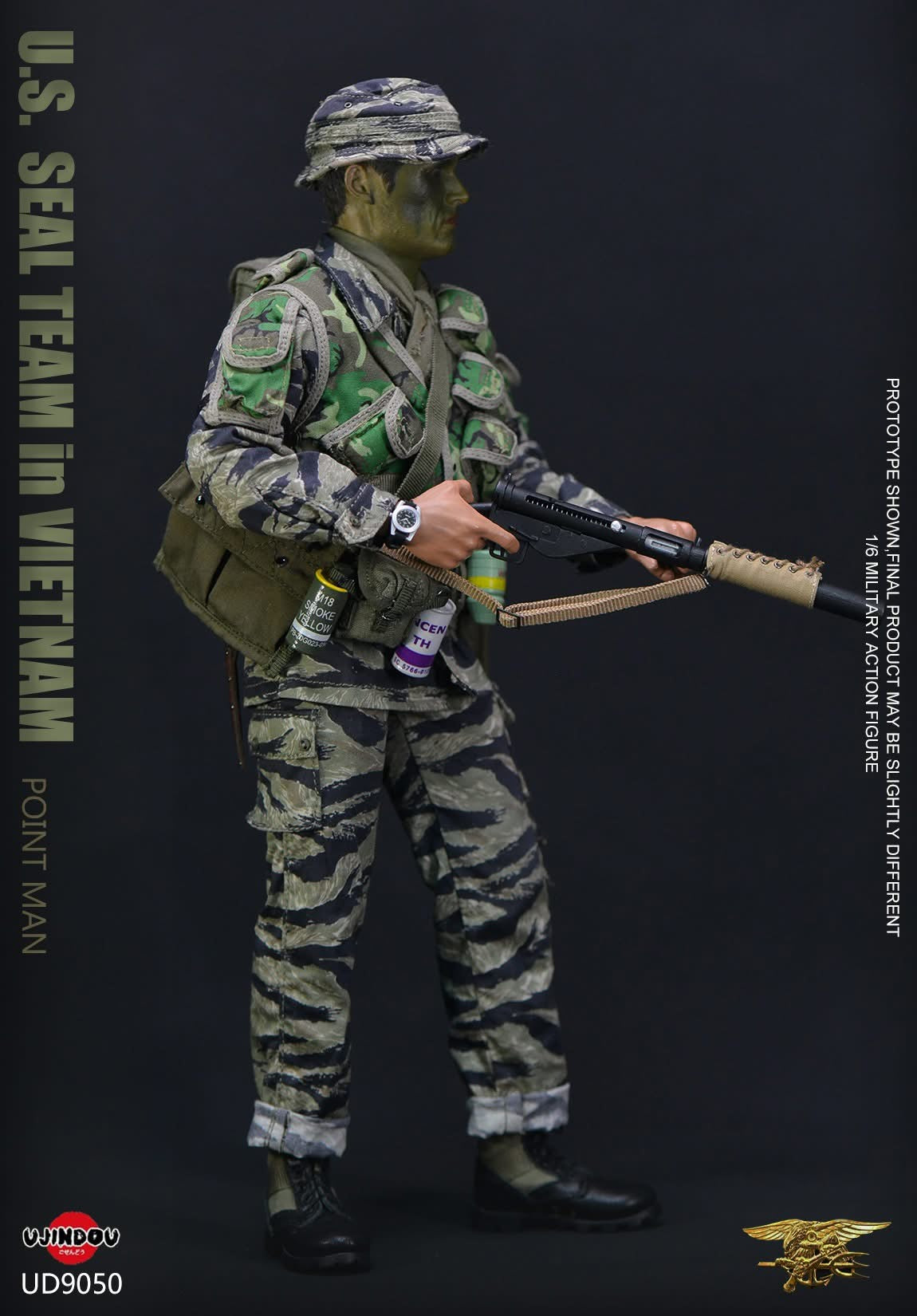 Preventa Figura POINT MAN - U.S. Seal Team in Vietnam marca Ujindou UD9050 escala 1/6