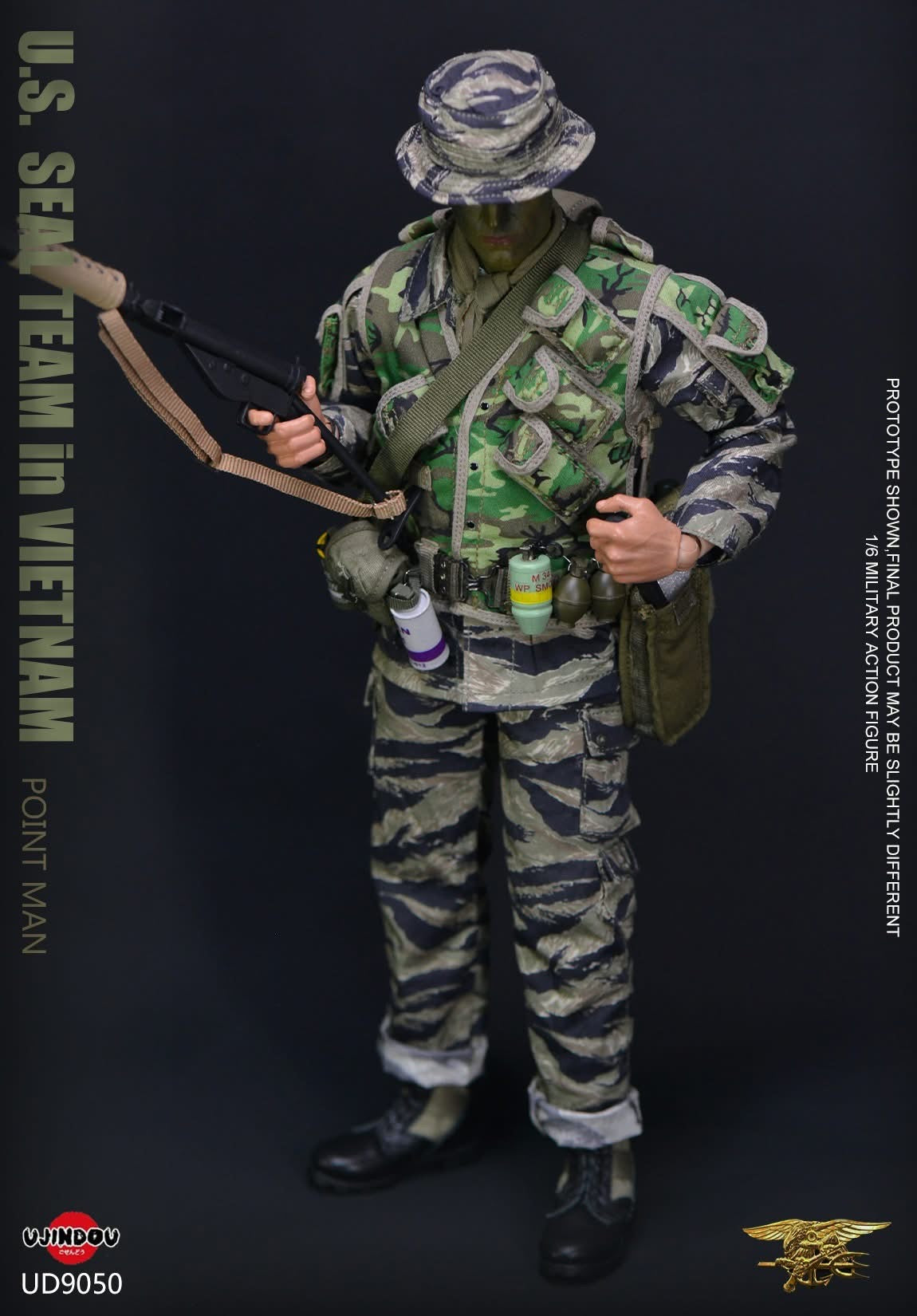 Preventa Figura POINT MAN - U.S. Seal Team in Vietnam marca Ujindou UD9050 escala 1/6