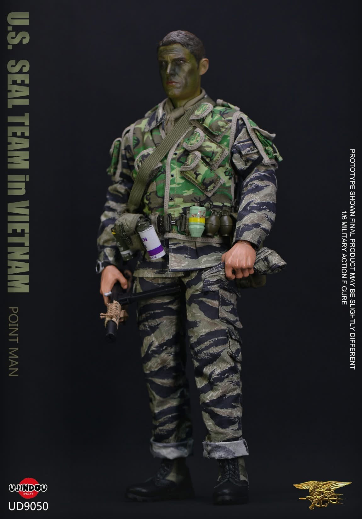Preventa Figura POINT MAN - U.S. Seal Team in Vietnam marca Ujindou UD9050 escala 1/6