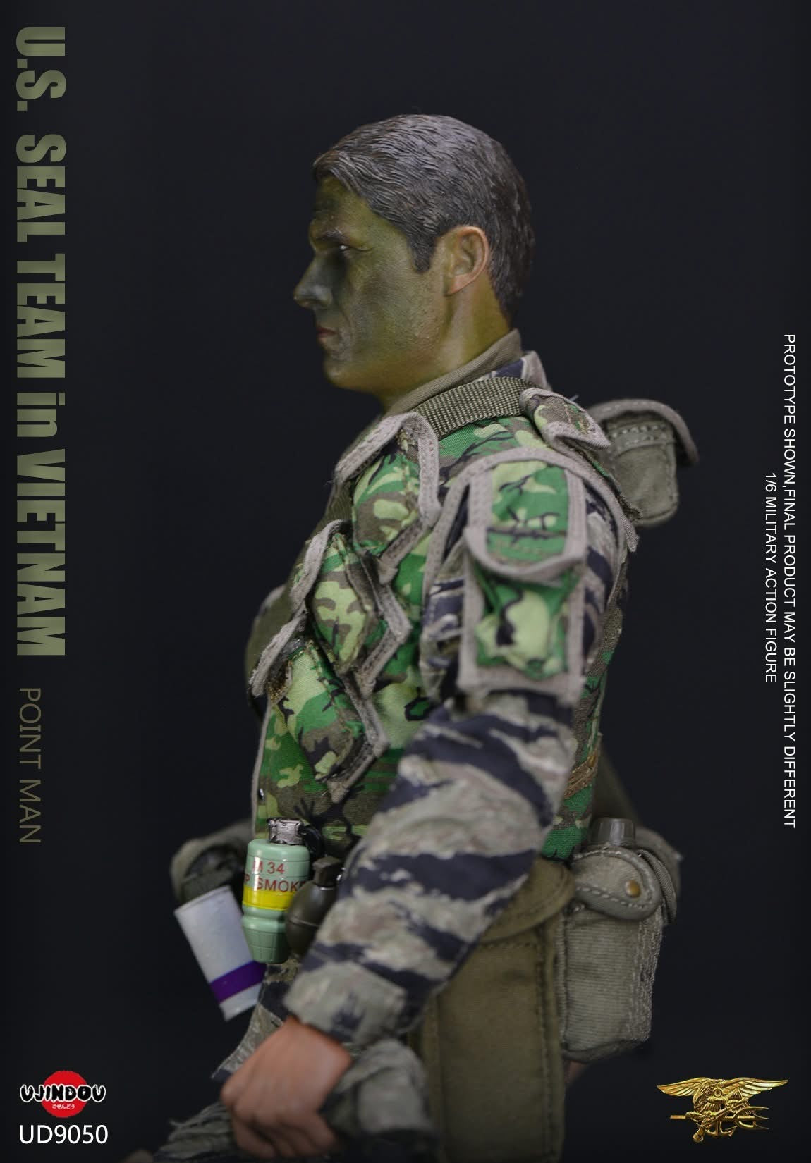 Preventa Figura POINT MAN - U.S. Seal Team in Vietnam marca Ujindou UD9050 escala 1/6