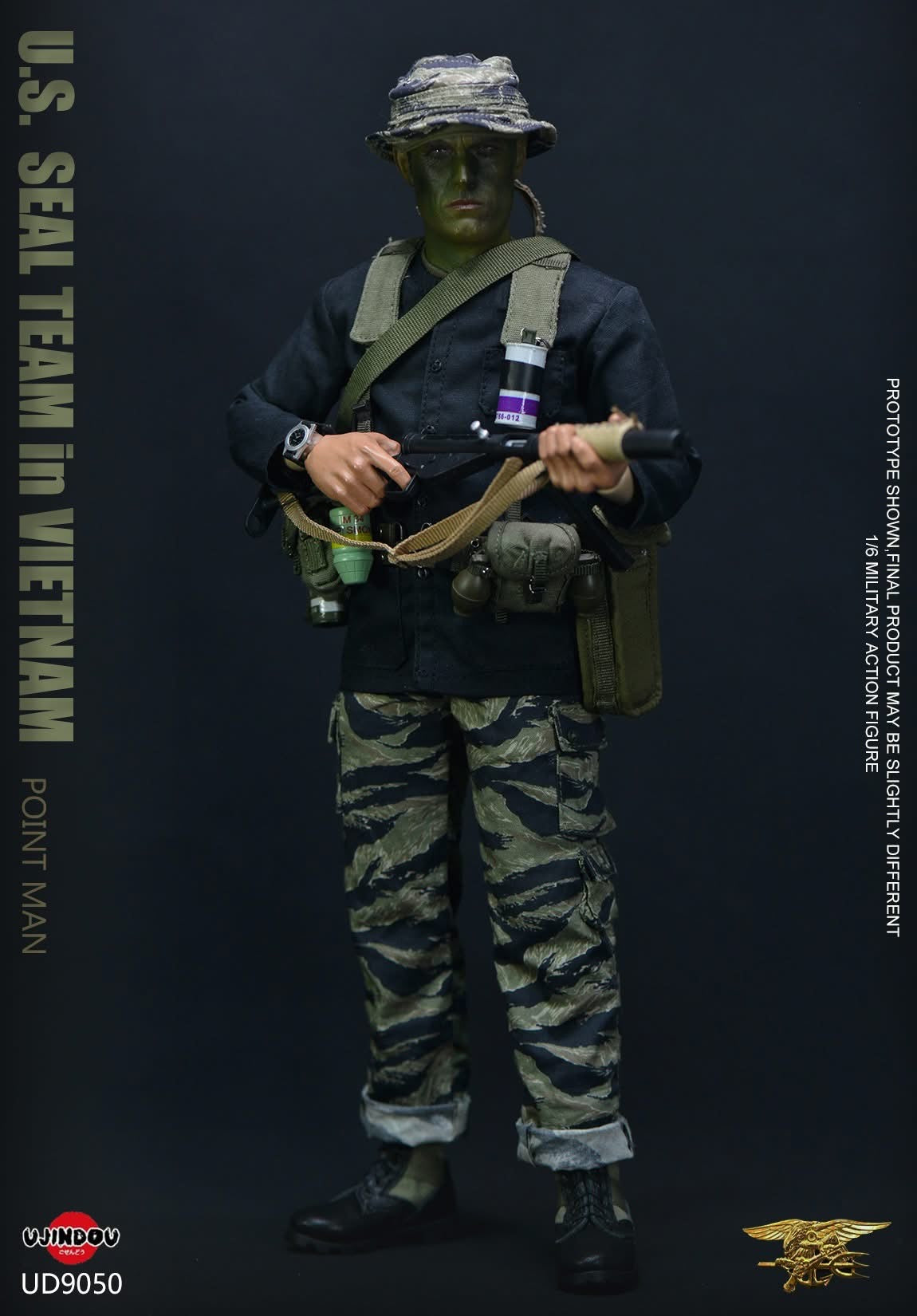 Preventa Figura POINT MAN - U.S. Seal Team in Vietnam marca Ujindou UD9050 escala 1/6