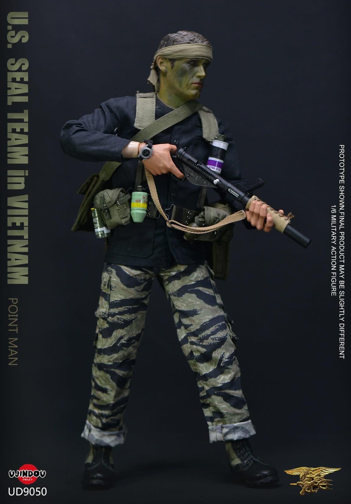 Preventa Figura POINT MAN - U.S. Seal Team in Vietnam marca Ujindou UD9050 escala 1/6