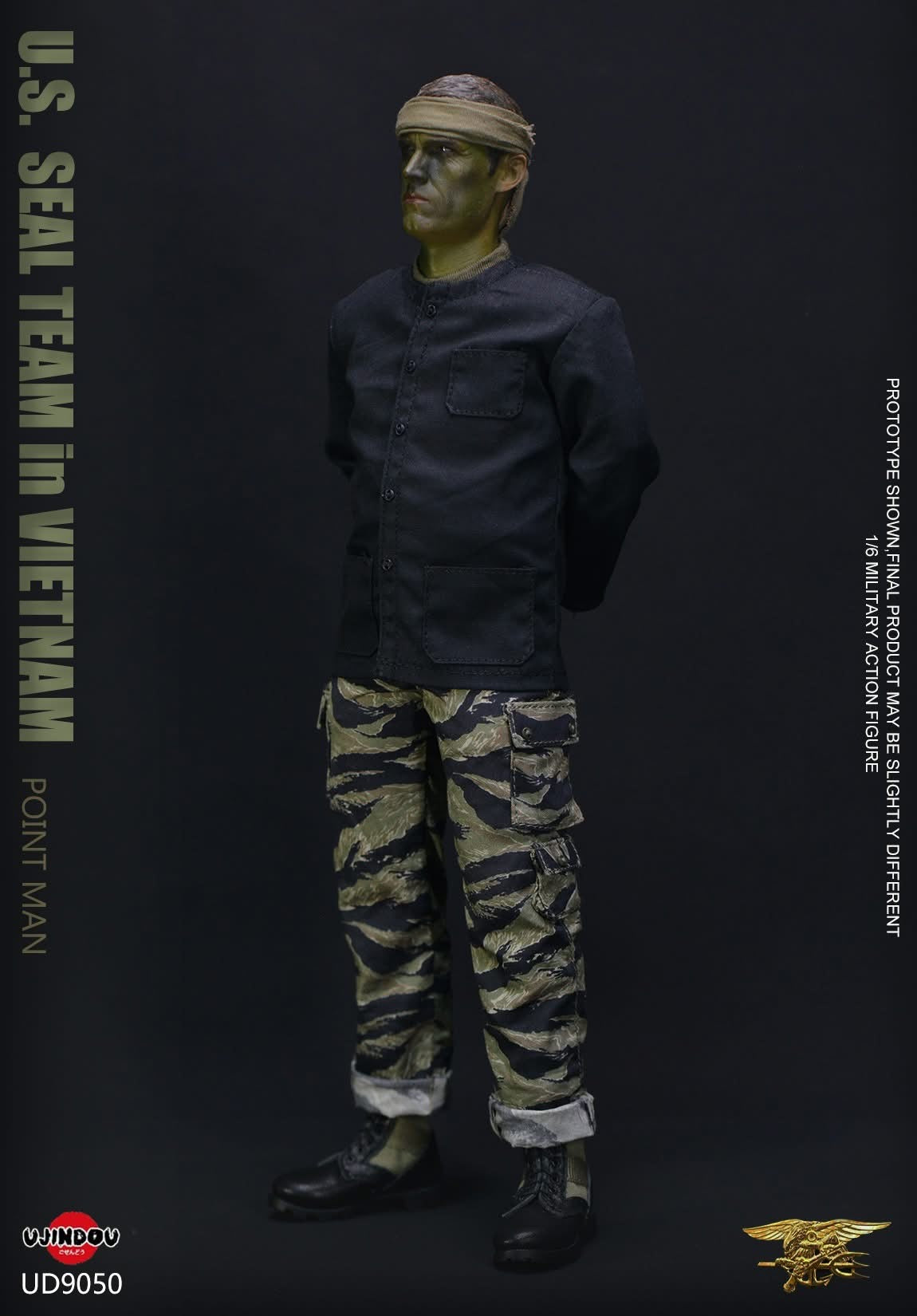 Preventa Figura POINT MAN - U.S. Seal Team in Vietnam marca Ujindou UD9050 escala 1/6