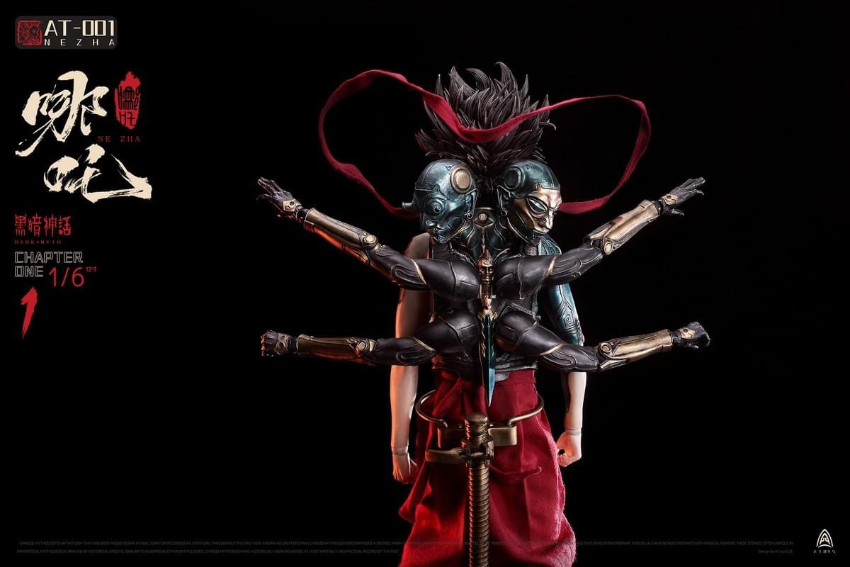 Pedido Figura Dark Myth-Nezha marca A-Toys AT-0001 escala 1/6