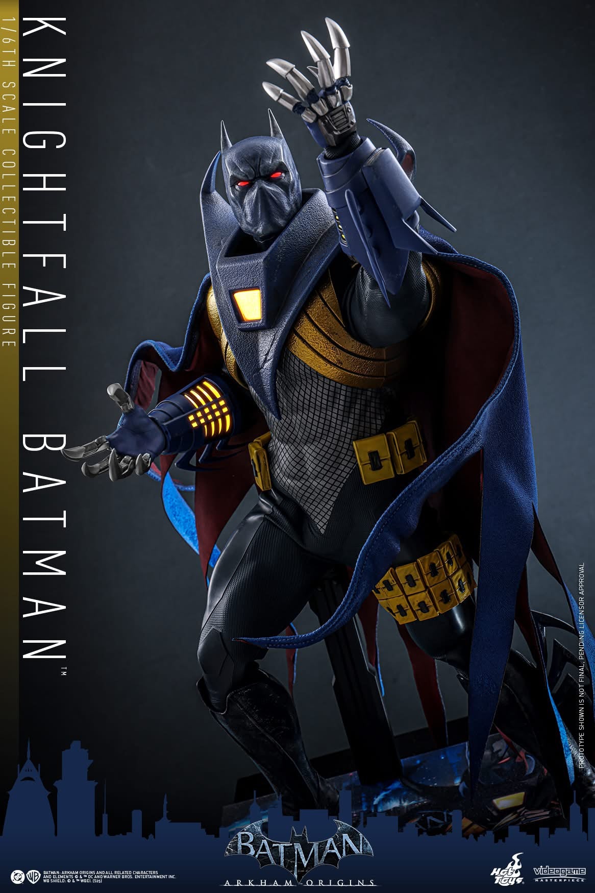 Preventa Figura Knightfall Batman - Batman Arkham Origins marca Hot Toys VGM74 escala 1/6