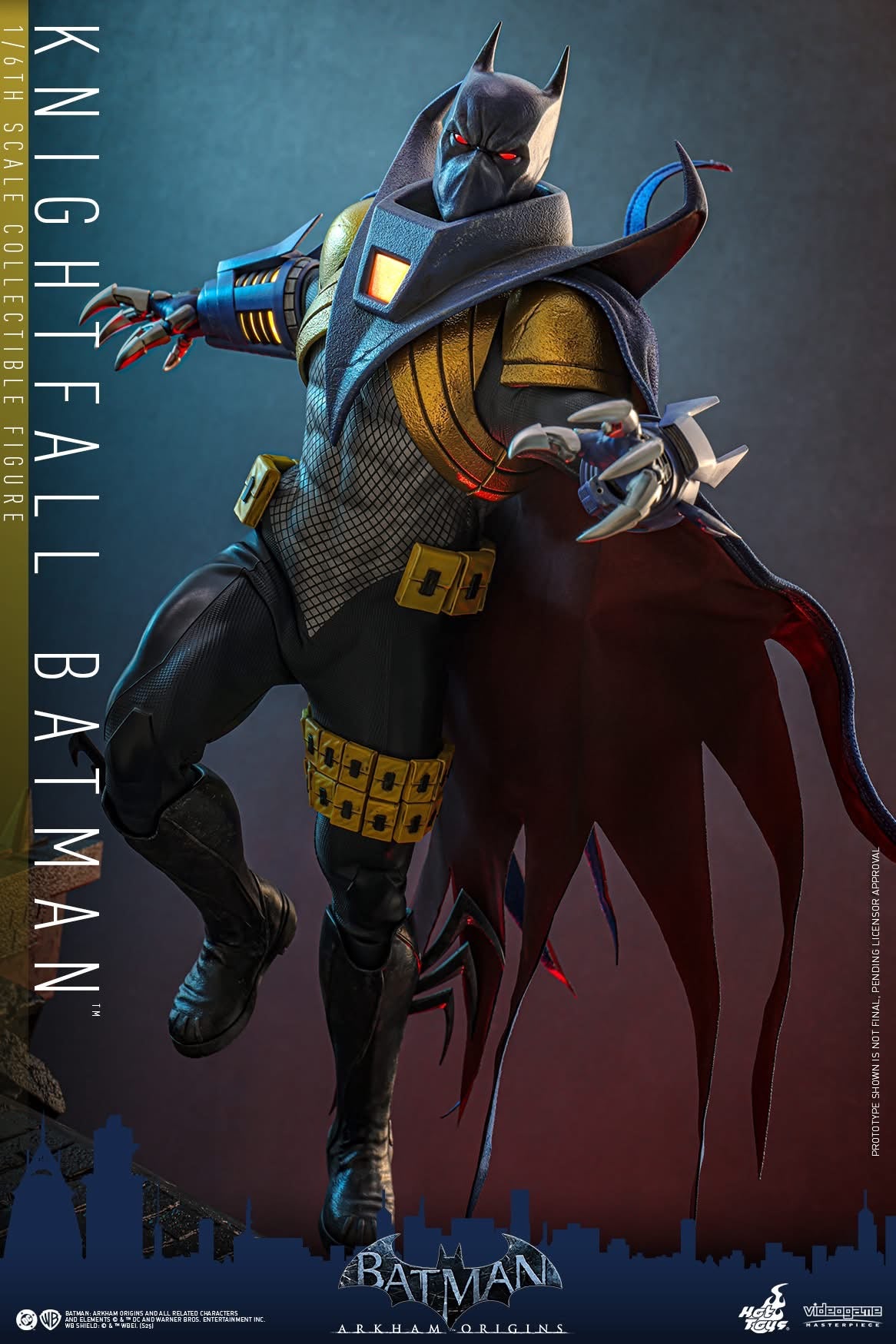 Preventa Figura Knightfall Batman - Batman Arkham Origins marca Hot Toys VGM74 escala 1/6