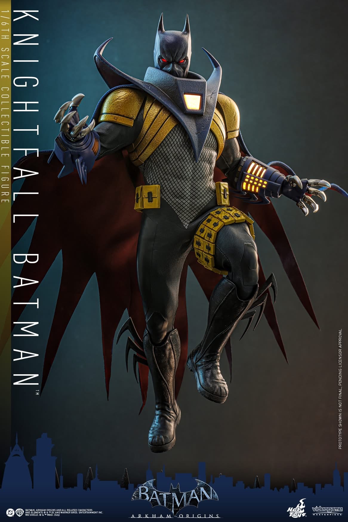 Preventa Figura Knightfall Batman - Batman Arkham Origins marca Hot Toys VGM74 escala 1/6