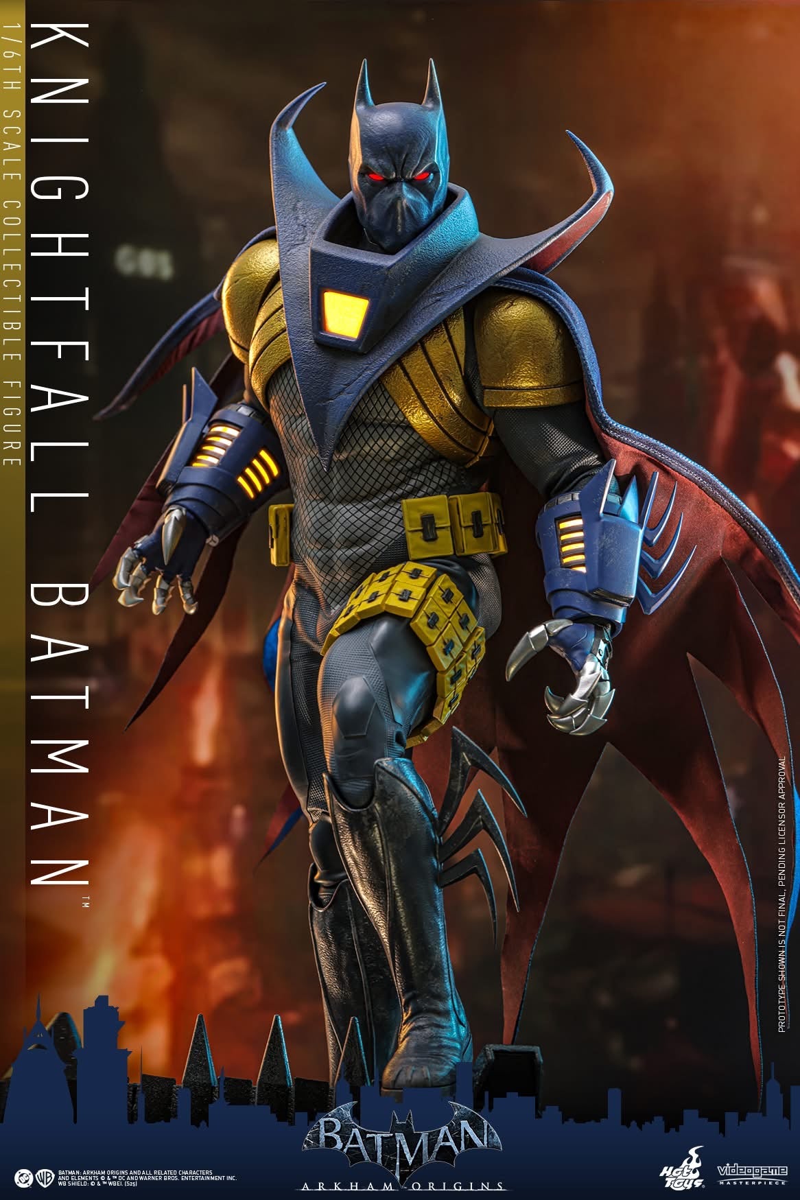 Preventa Figura Knightfall Batman - Batman Arkham Origins marca Hot Toys VGM74 escala 1/6