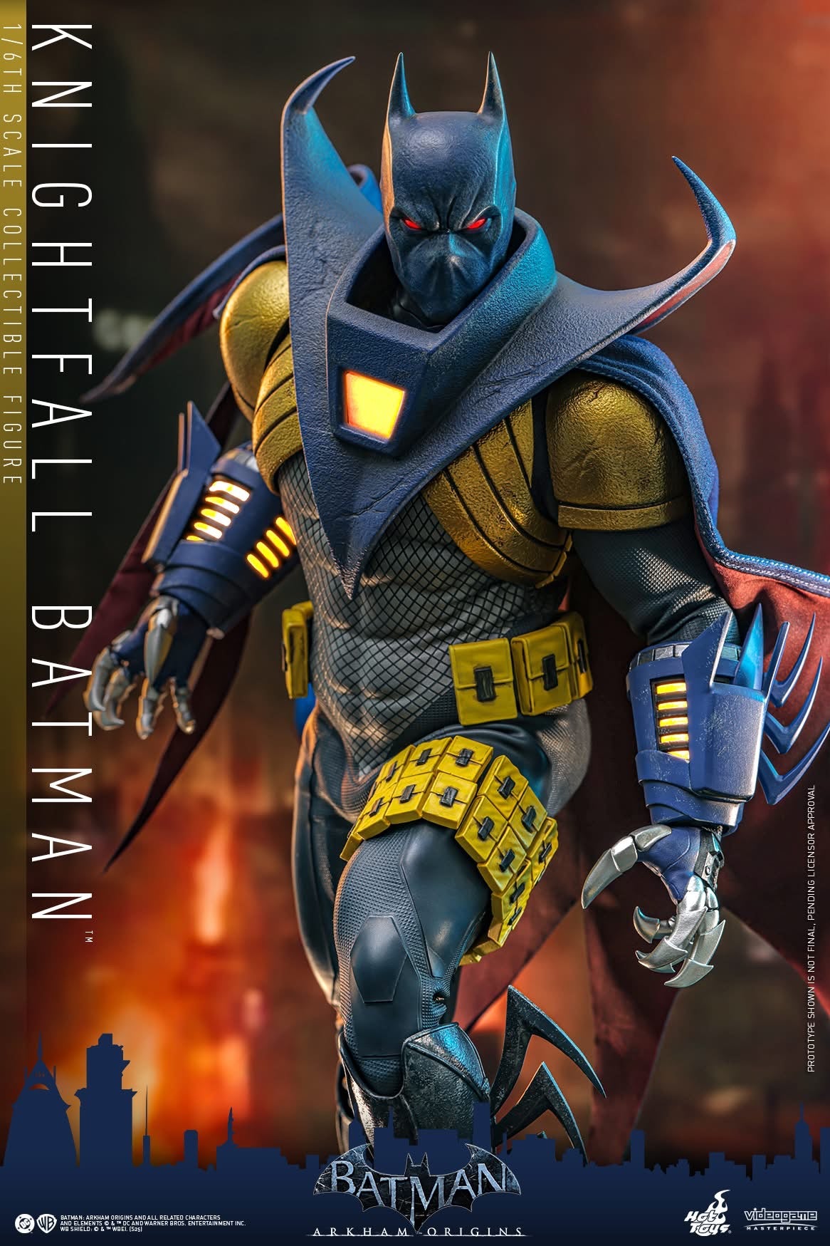 Preventa Figura Knightfall Batman - Batman Arkham Origins marca Hot Toys VGM74 escala 1/6